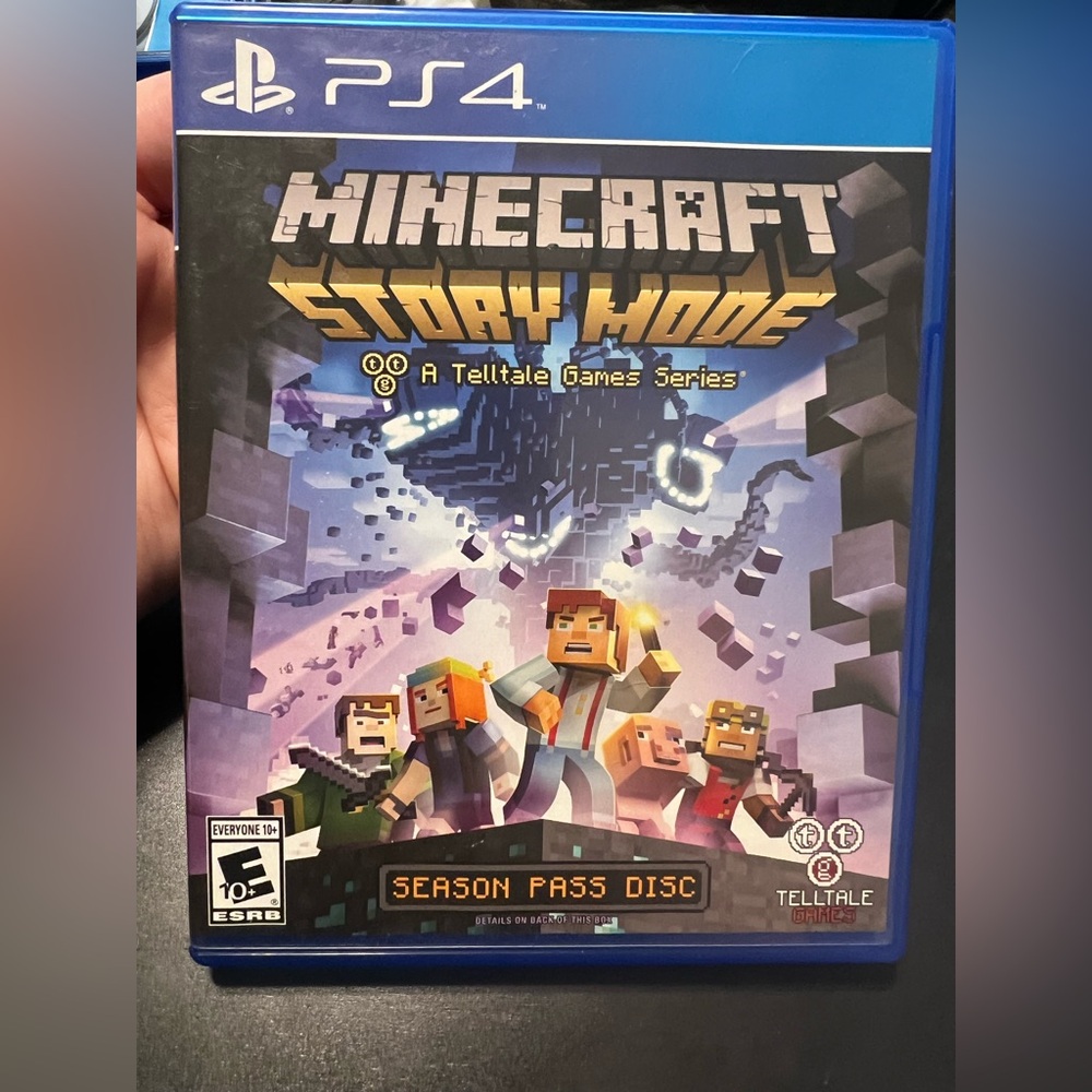 Minecraft: Story Mode Season Pass Disc Sony PlayStation 4